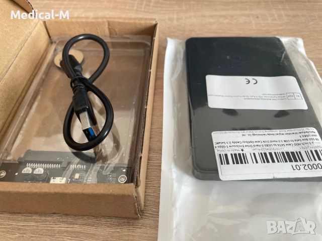 Кутии за хард дискове кутия за хард диск SSD Hdd 2,5 USB 3.1
