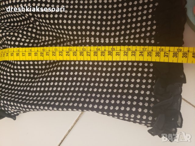 Черно-бяло бюстие топ, снимка 2 - Корсети, бюстиета, топове - 42263645