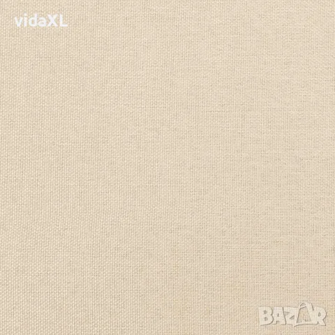 vidaXL Рамка за легло без матрак, кремави, 120x190 см, плат, снимка 8 - Спални и легла - 56146807