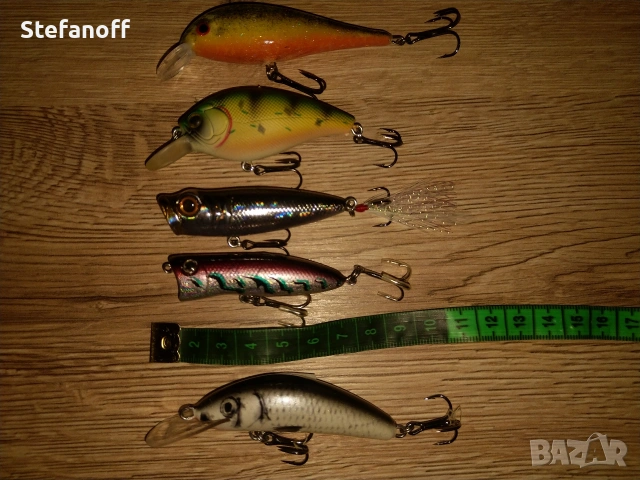Воблери за риболов, различни видове, снимка 10 - Такъми - 49569123