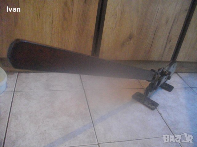 Старо Качество Масивна Лостова Ножица За Рязане На Ламарина-Ножове 12см-9,0 кг-ОТЛИЧНА, снимка 3 - Други инструменти - 42889209