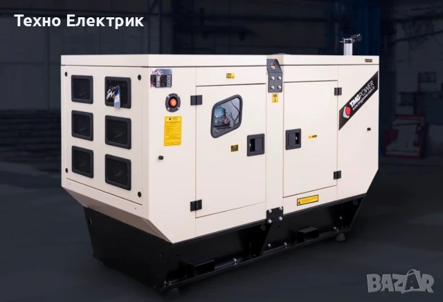 дизелов генератор с двигател BAUDOUIN – Франция, 88kVA/70kW, 9 200 € без ДДС