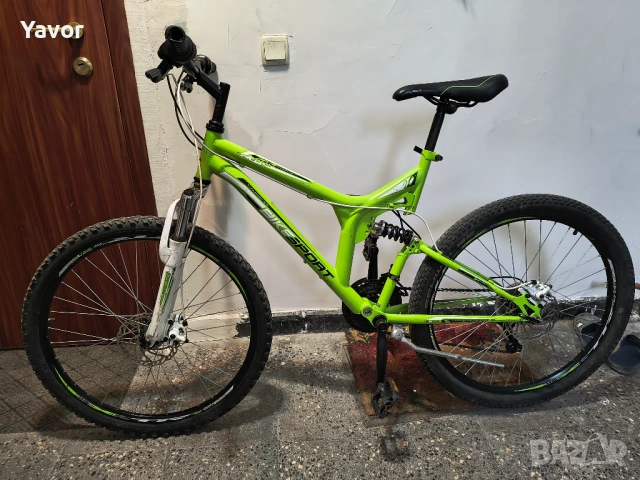 Велосипед 26" преден и заден амортисьор 