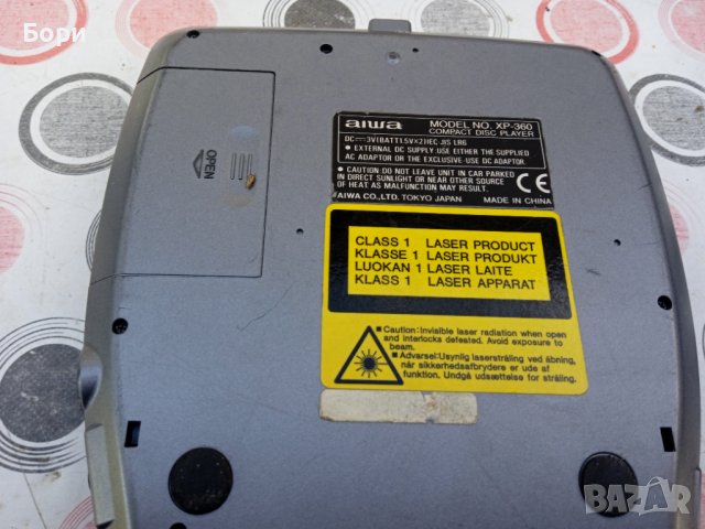 AIWA  XP-360 CD/CDR-1 bit DAC , снимка 7 - Плейъри, домашно кино, прожектори - 38806531