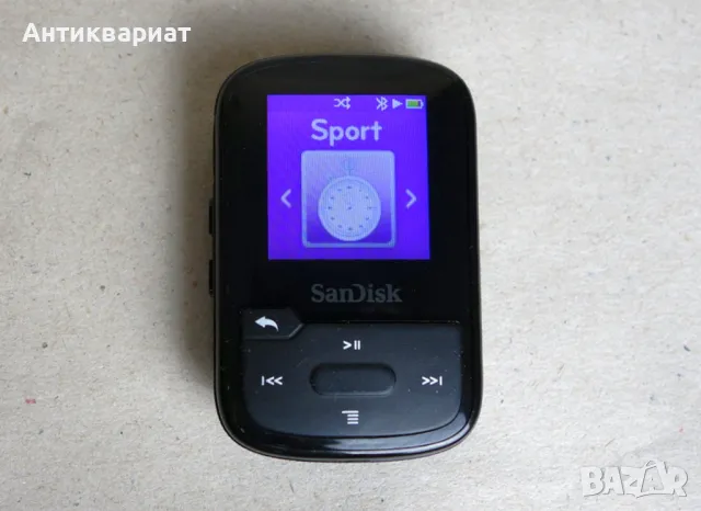 Водозащитен плеар SanDisk 16GB Clip Sport PLUS с Bluetoot и FM радио, снимка 5 - MP3 и MP4 плеъри - 48547891