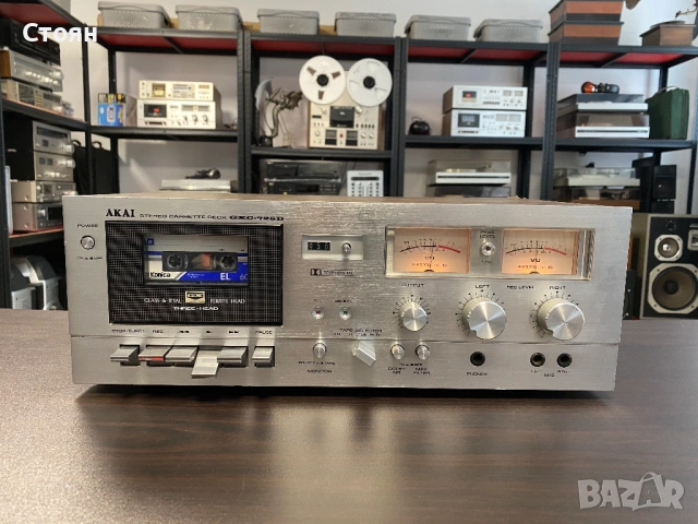 Vintage триглав дек Akai , снимка 2 - Декове - 54148098