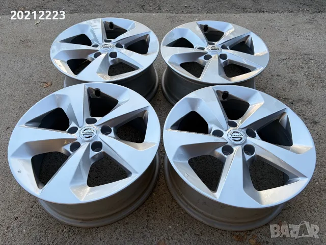 4 броя алуминиеви джанти за Nissan Qashqai 17, снимка 3 - Гуми и джанти - 56010598