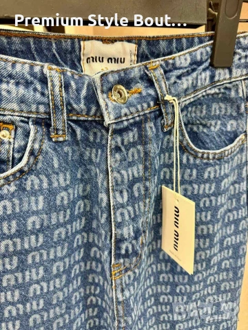 Дънки Louis Vuitton miu miu Christian Dior , снимка 8 - Дънки - 54042396