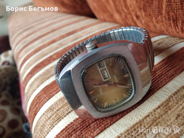 Руски механичен Polijot 17камъка, снимка 2 - Мъжки - 35259297