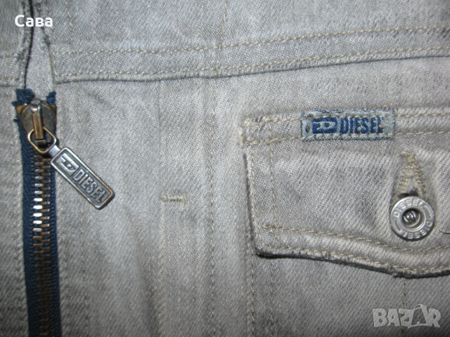 Дънково яке DIESEL  дамско,С, снимка 4 - Якета - 44517889