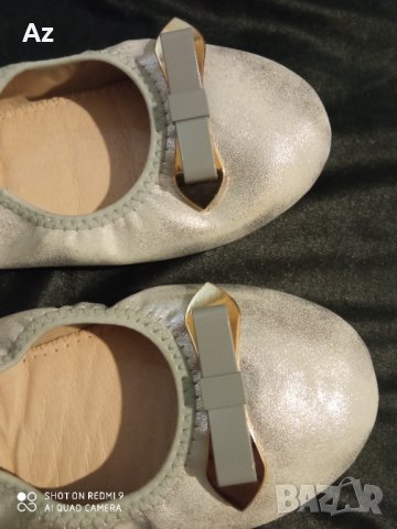 Балеринки в сребрист цвят, снимка 3 - Други - 31358598