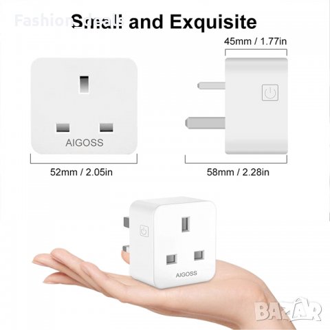 Нов умен контакт Дистанционно управление Съвместим с Alexa Google Home, снимка 3 - Други стоки за дома - 33761812