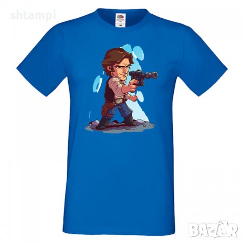 Мъжка тениска Star Wars Han Solo Star Wars Игра,Изненада,Подарък,Геймър, , снимка 9 - Тениски - 36809191