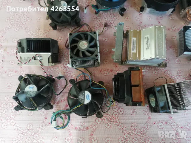 РАЗЧИСТВАНЕ Лот от охладители за компютър, снимка 4 - Други - 47546238
