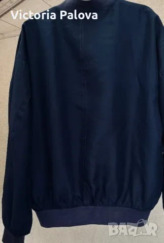 Лукс DANIEL HECHTER PARIS мъжки бомбър коприна 100%, снимка 12 - Якета - 48522924