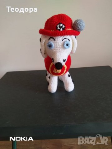Плетени кученца "Пес патрул", снимка 5 - Плюшени играчки - 37370122