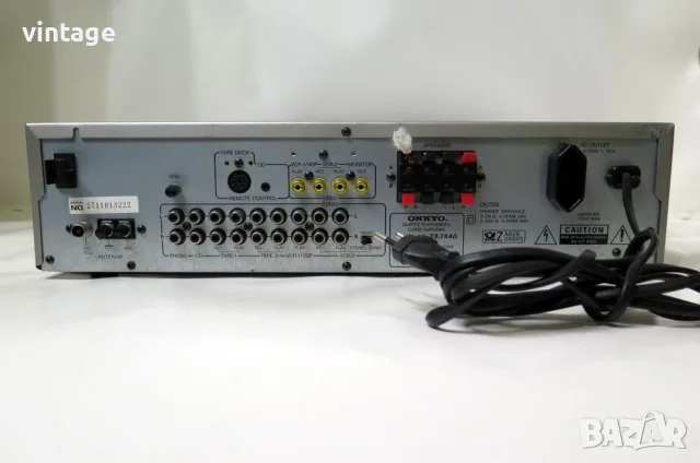 Onkyo TX-7440 Stereo Receiver, снимка 6 - Ресийвъри, усилватели, смесителни пултове - 56526991