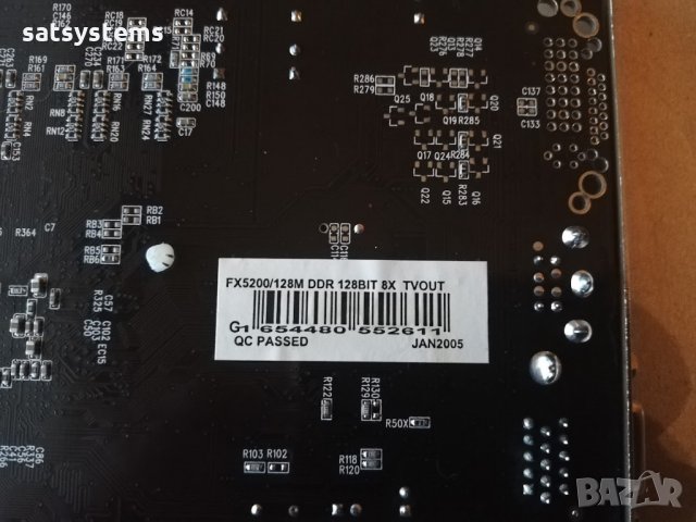 Видео карта NVidia GeForce Manli FX5200 128MB DDR 128bit AGP, снимка 7