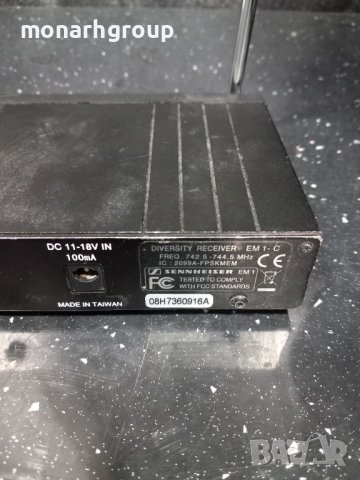 Микрофан Shure+ майка seinheinser em-1-c, снимка 7 - Микрофони - 42673522