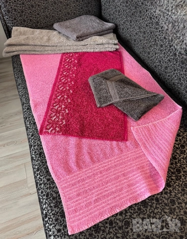 Комплекти от луксозни хавлиени кърпи, снимка 3 - Хавлиени кърпи - 52773384