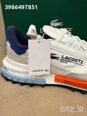 Мъжки маратонки Lacoste НОВИ, снимка 2 - Маратонки - 52842382