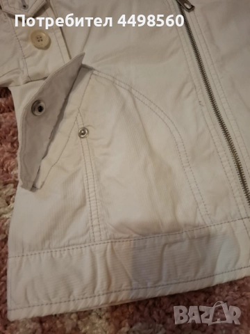 Дамско Бяло Яке , снимка 2 - Якета - 51468254