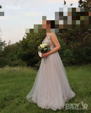 Тюлена бална рокля 