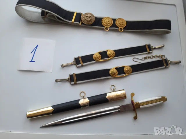 Кортик на Военноморския флот 1 обр.1951г., снимка 6 - Колекции - 48628395