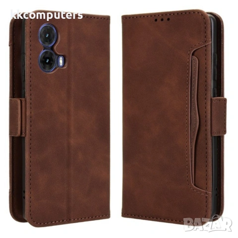 Motorola Moto G85 Wallet Калъф и Протектор, снимка 4 - Калъфи, кейсове - 53150929