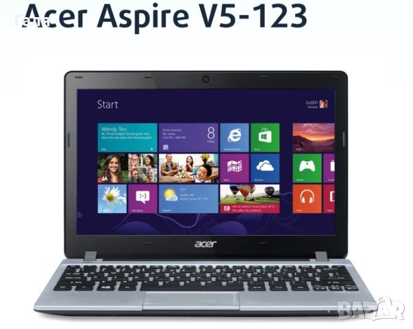 Мини лаптоп Acer Aspire v5-123 + чанта