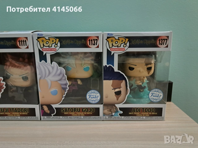 Funko pop Jujutsu Kaisen, снимка 3 - Фигурки - 53249193