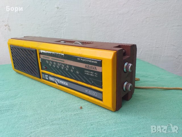 RADIOTEHNIKA Abava РП-8330 Радио, снимка 3 - Радиокасетофони, транзистори - 29386517