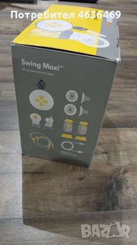 Medela - Swing Maxi Двойна двуфазна помпа за кърма, снимка 4 - Помпи за кърма - 52223688