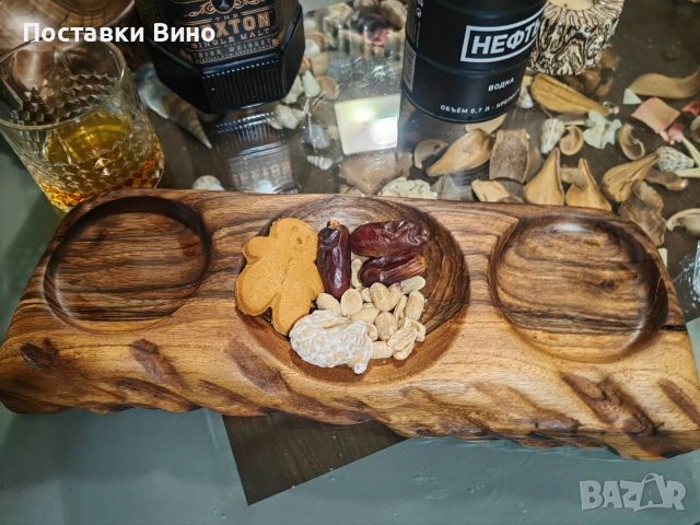 Арт поставка за чаши с място за ядки или . . . , снимка 3 - Декорация за дома - 52711161