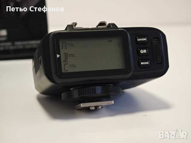 Slave Godox X1T-C TTL Wireless Flash Trigger - Canon, снимка 4 - Светкавици, студийно осветление - 53329999