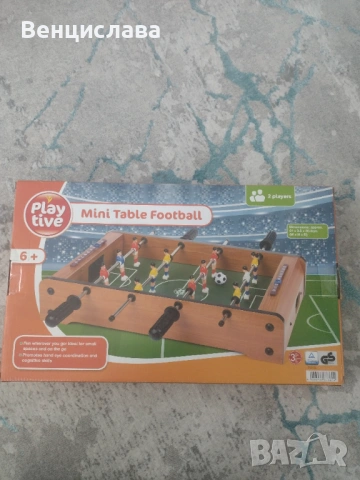 Джага/мини футбол на маса, снимка 2 - Играчки за стая - 54249790