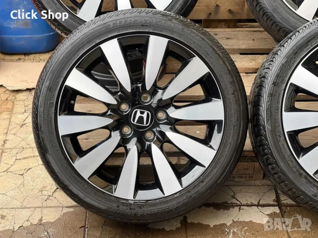 5х114.3 17 Джанти Оригинални Honda, снимка 5 - Гуми и джанти - 52111068