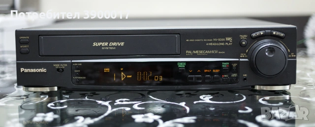 Panasonic NV-SD 20 VHS, снимка 4 - Плейъри, домашно кино, прожектори - 54223713