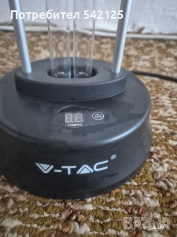 Дезинфекцираща лампа, снимка 2 - Други - 52928421