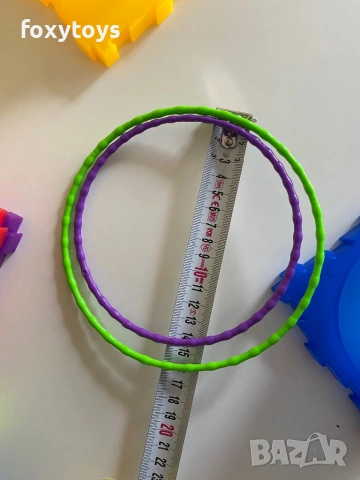 Детски комплект - Игра за хвърляне - конуси, топки, обръчи, торбички. Kruzzel 26514 , снимка 13 - Образователни игри - 54192365