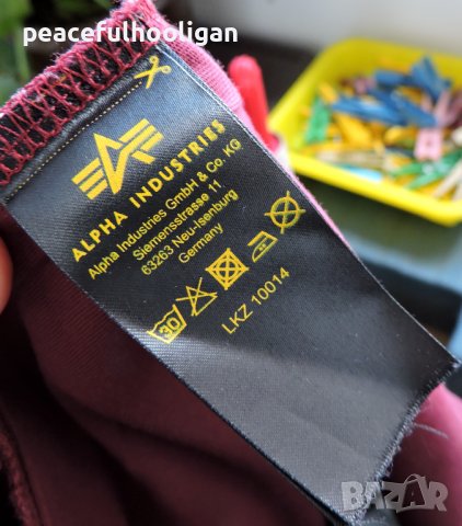 Оригинална мъжка тениска Alpha Industries размер М, снимка 13 - Тениски - 44356846