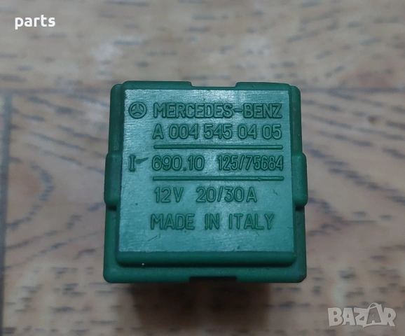 Реле Мерцедес C W203 N:9438 - W169 - A0045450405, снимка 3 - Части - 53080905