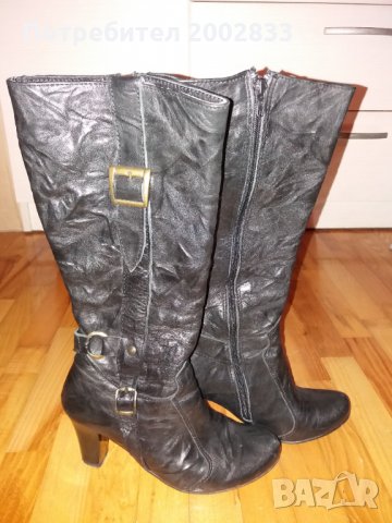 Дамски ботуши естествена кожа, снимка 2 - Дамски ботуши - 30966518