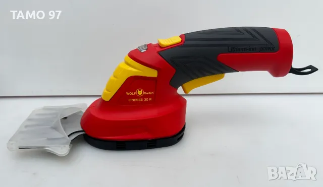 Wolf Garten Finesse 30 R - Акумулаторна ножица за трева , снимка 3 - Градинска техника - 49021517