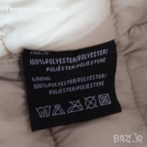 НОВА БЕЗ ЕТИКЕТ L/XL ГРЕЙКА ПУХЕНКА ЕЛЕК Gillet Down Vest бежов преходен , снимка 9 - Други - 53901532