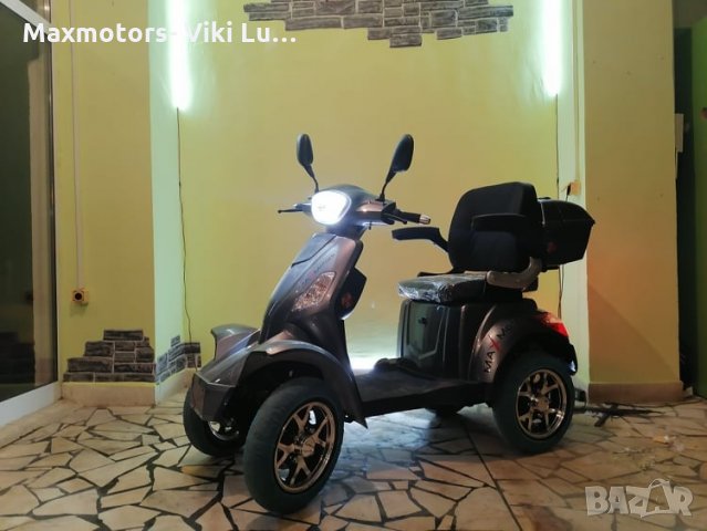 Електрическа едноместна mod. Famous 2022 brow MaXmotors топ качество 3180 лв, снимка 7 - Инвалидни скутери - 34461828