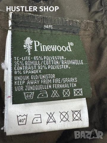 Мъжки ловен, туристически панталон PINEWOOD.Размер М, снимка 7 - Панталони - 52457003