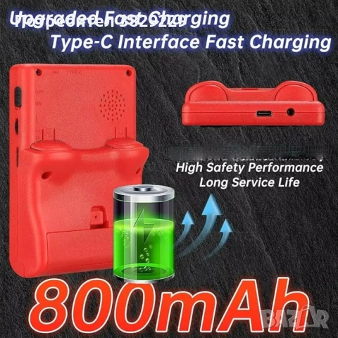 Портативна конзола GB300 TV 3 Inch IPS 6000+ игри, снимка 12 - Други игри и конзоли - 51672736