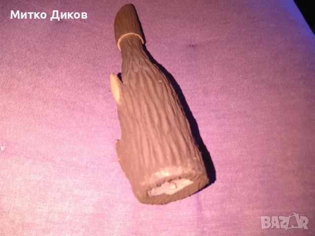 Шише 200млл облицовано с дърво с надпис Варна 1966г.Н-20см уникално отлично за механа, снимка 6 - Декорация за дома - 49485916