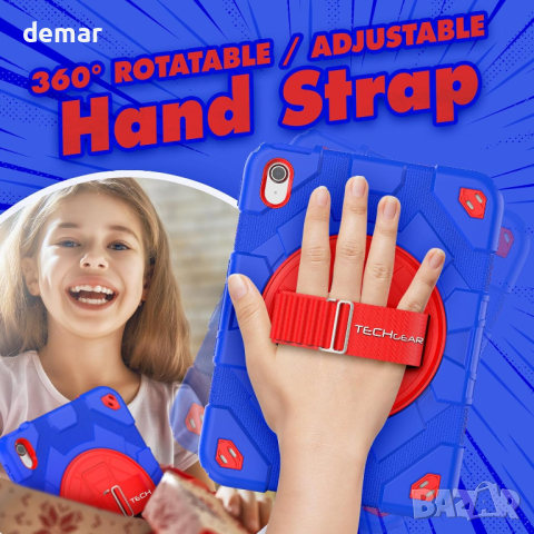 Калъф TECHGEAR SUPE за Apple iPad 10-то поколение 10,9" / iPad 10 2022 г., снимка 9 - Таблети - 44652399